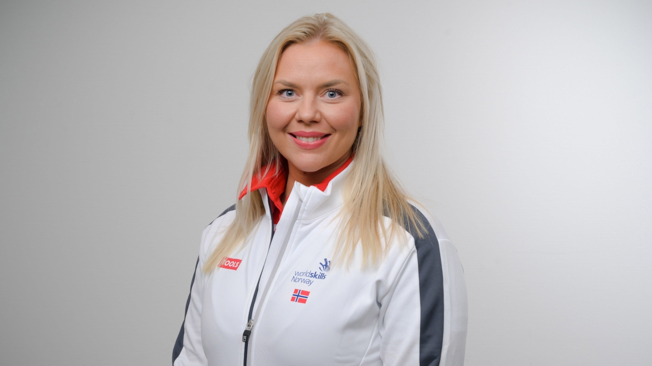 Stine Kipperberg er ekspert i helsearbeiderfaget, det norske Yrkeslandslaget 2025.