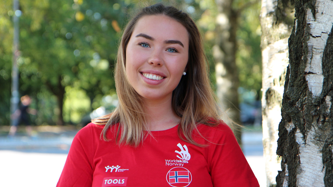 Silje Kjærnli er deltaker i Yrkes-VM 2019 i Kazan, Russland. 