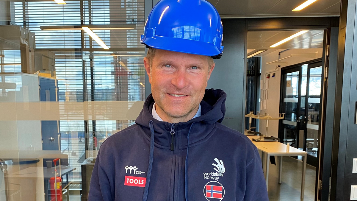 Daglig leder Bjørnar Valstad i WorldSkills Norway.