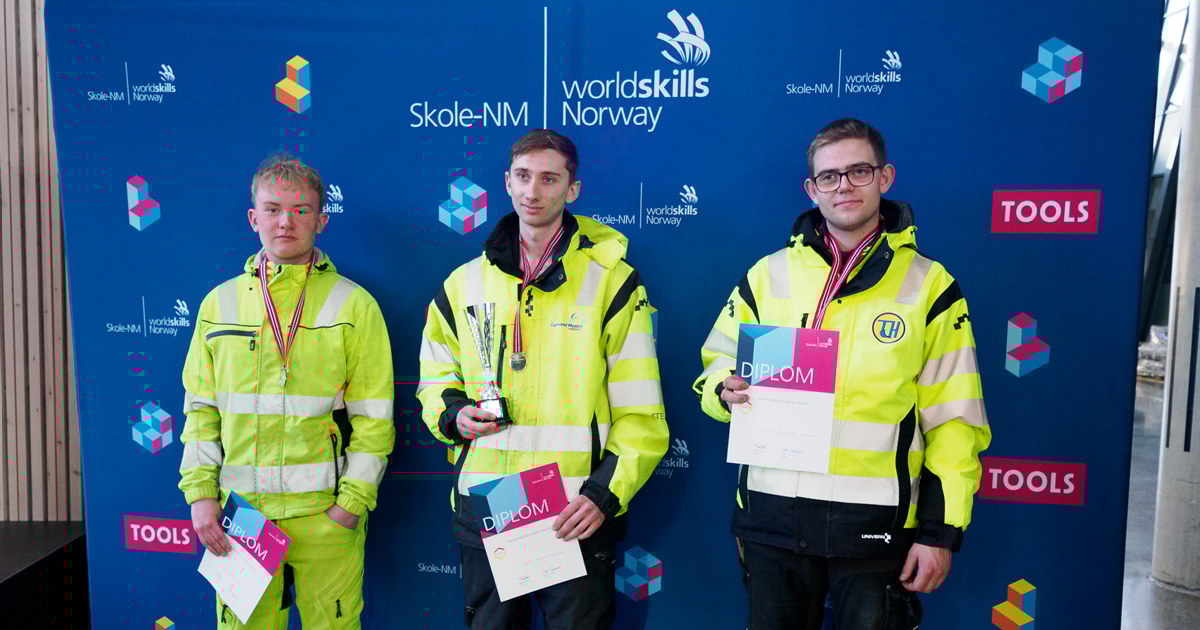 Medaljevinnerne Skole-NM 2023