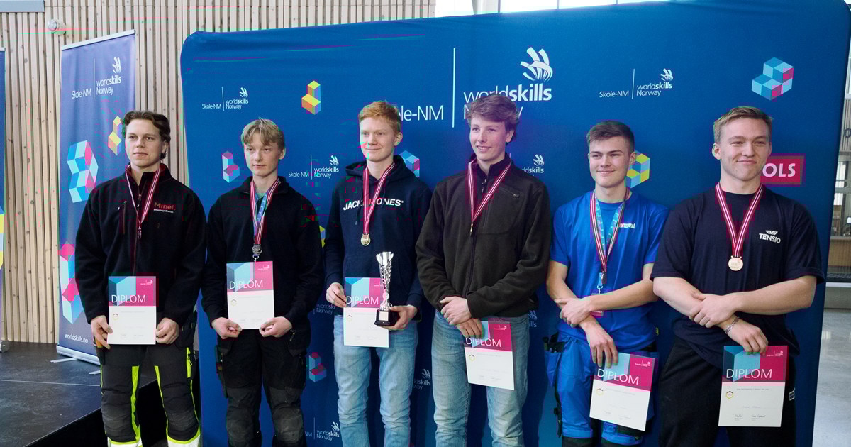 Medaljevinnerne Skole-NM 2023